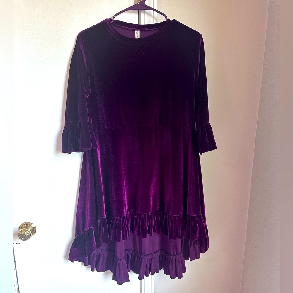 Velvet blouse